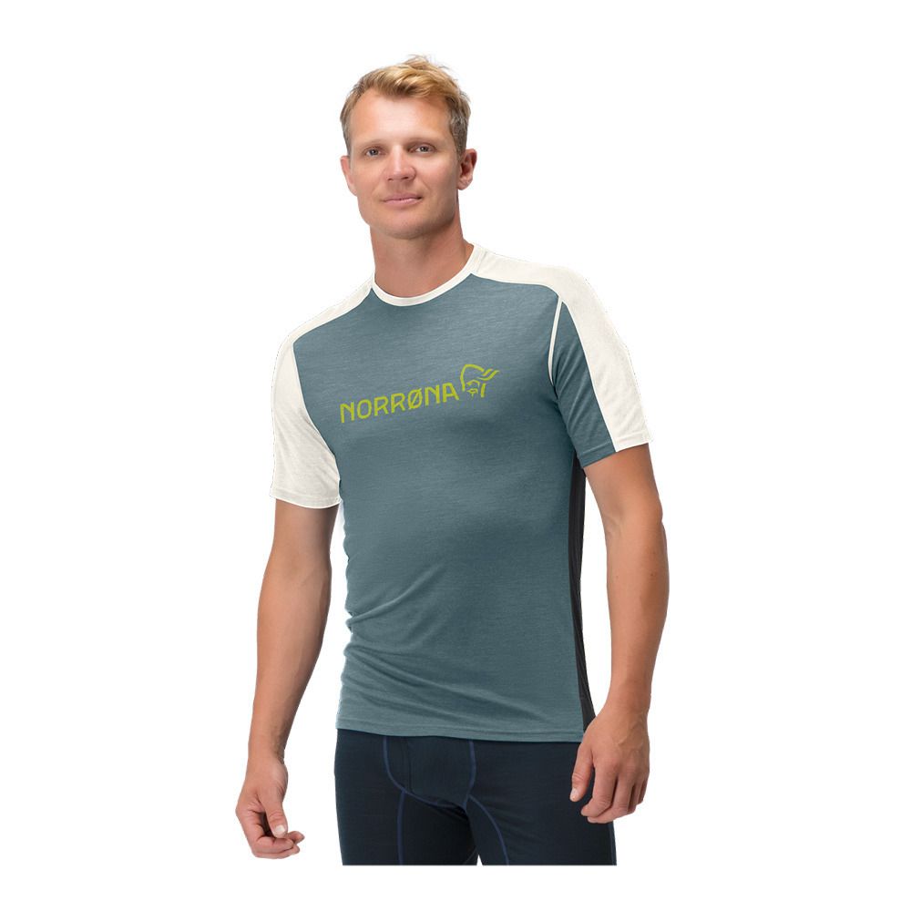 Norrona FALKETIND EQUALISER MERINO - Maillot Homme north atlan