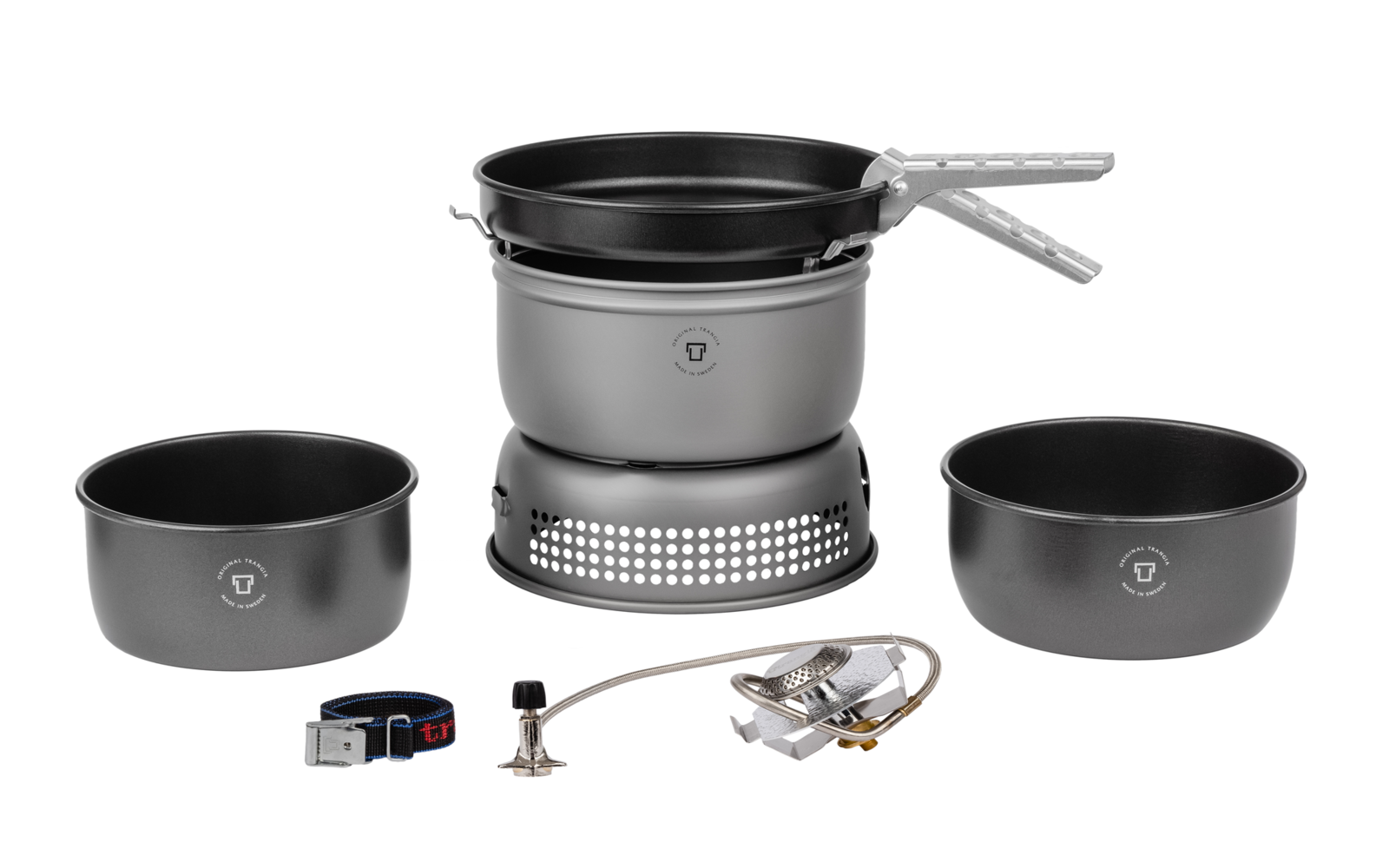 Trangia Trangiakök  25 - 9 UL Campingkochset 3- teilig mit Gasbrenner Set 1