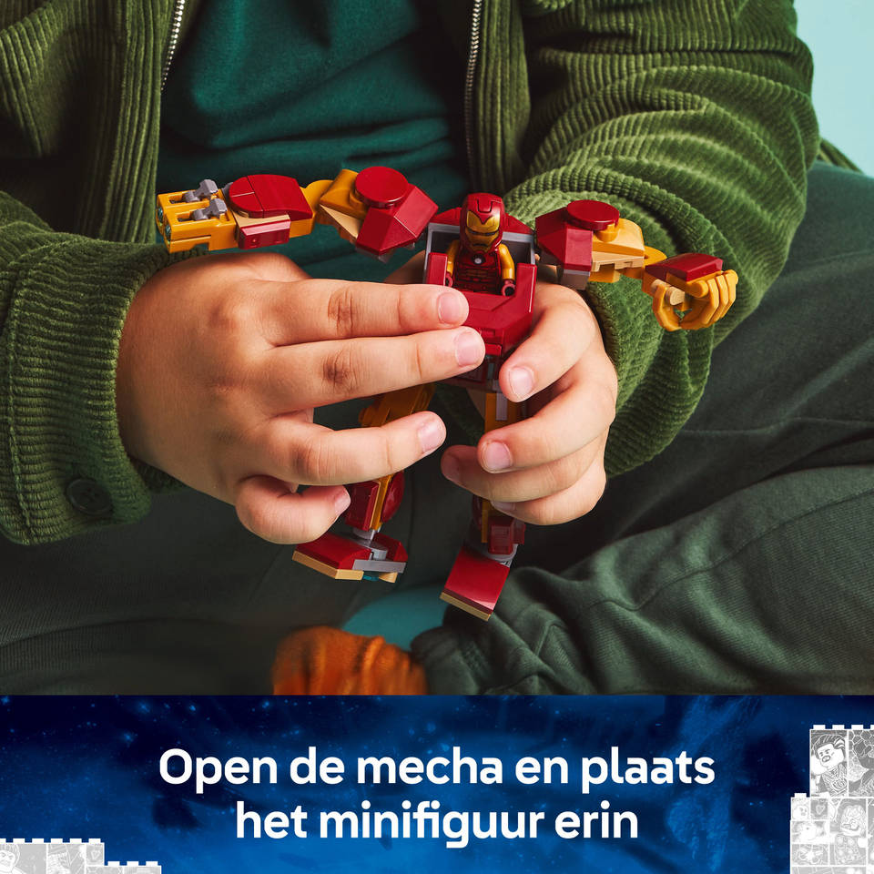 LEGO Marvel Iron Man mecha vs. Ultron 76307