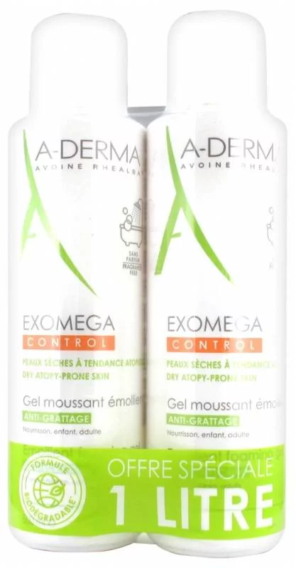 EXOMEGA CONTROL GEL MOUSS X2