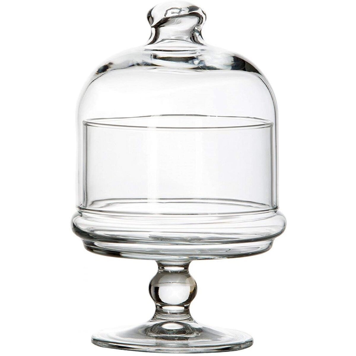 Pasabahce Mini Patisserie mit Haube, aus Glas für Dessert, Pralinen 22