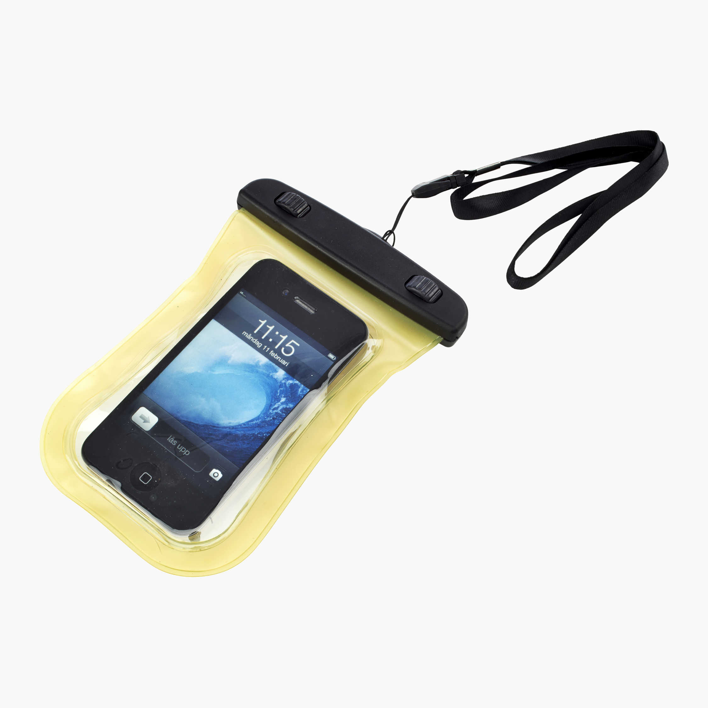 Vanntett mobiletui, sort