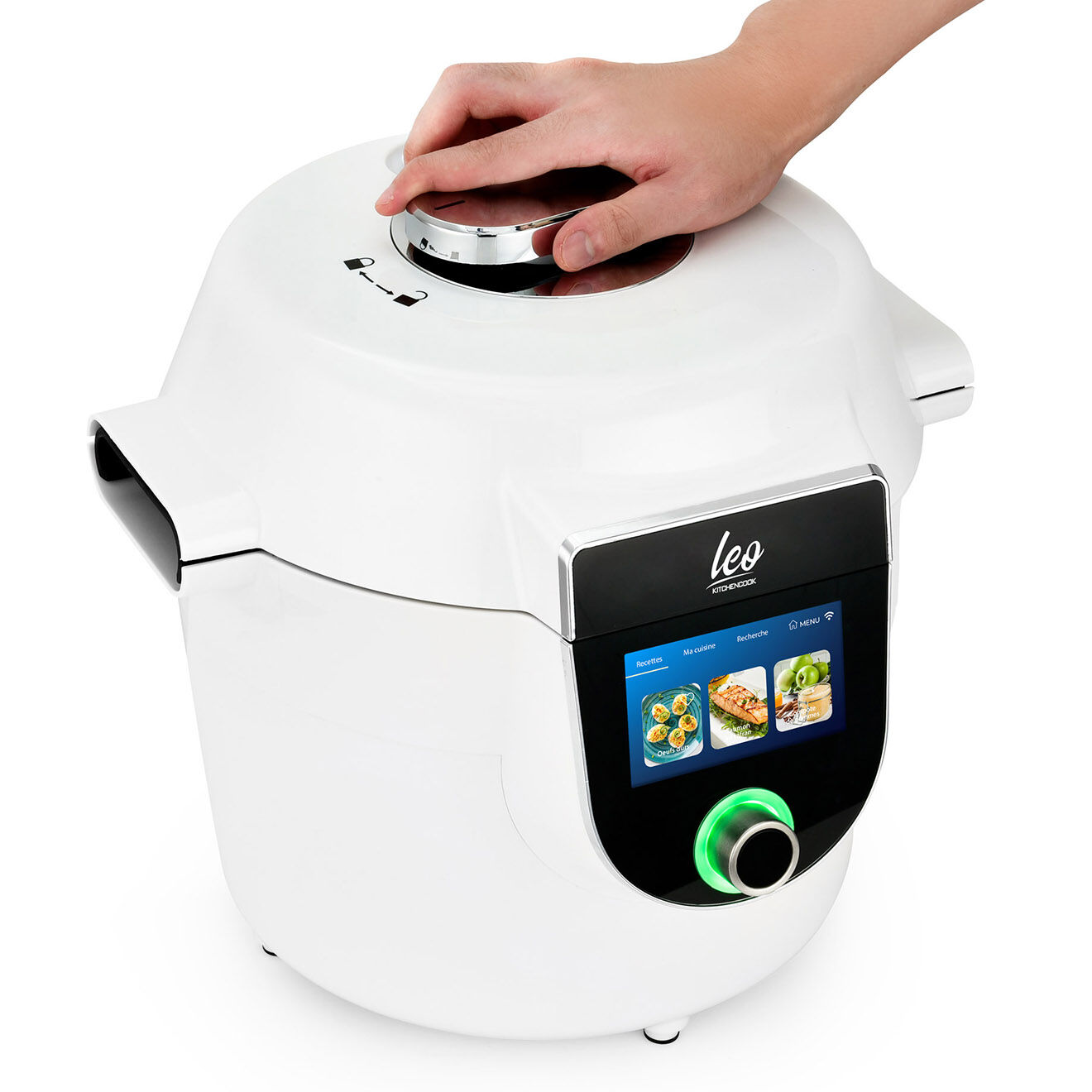 Kitchencook Autocuiseur intelligent avec connexion wifi blanc- 5 L