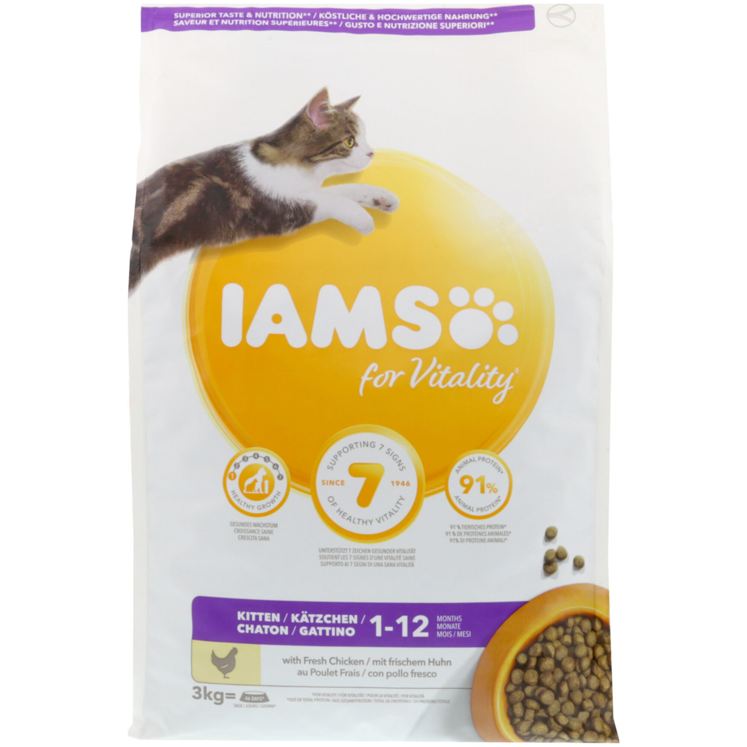 Iams Vitality Kitten Chicken