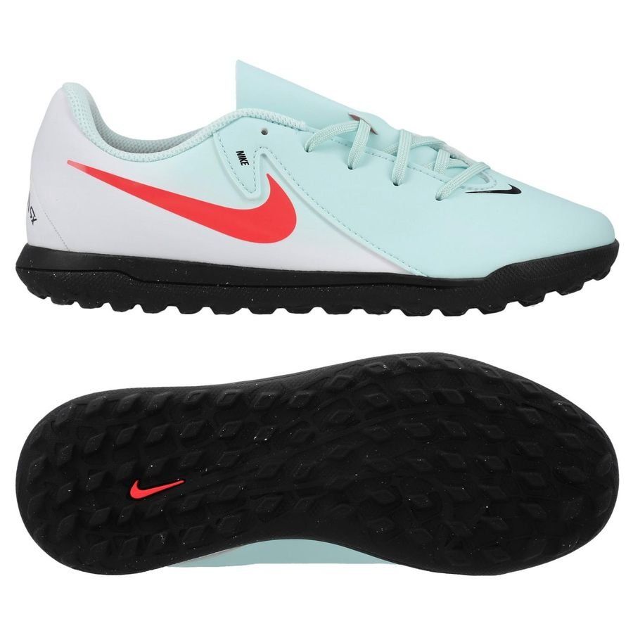 Nike Phantom GX II Club TF Mad Energy - Menthe/Atomic Red/Rouge Enfant