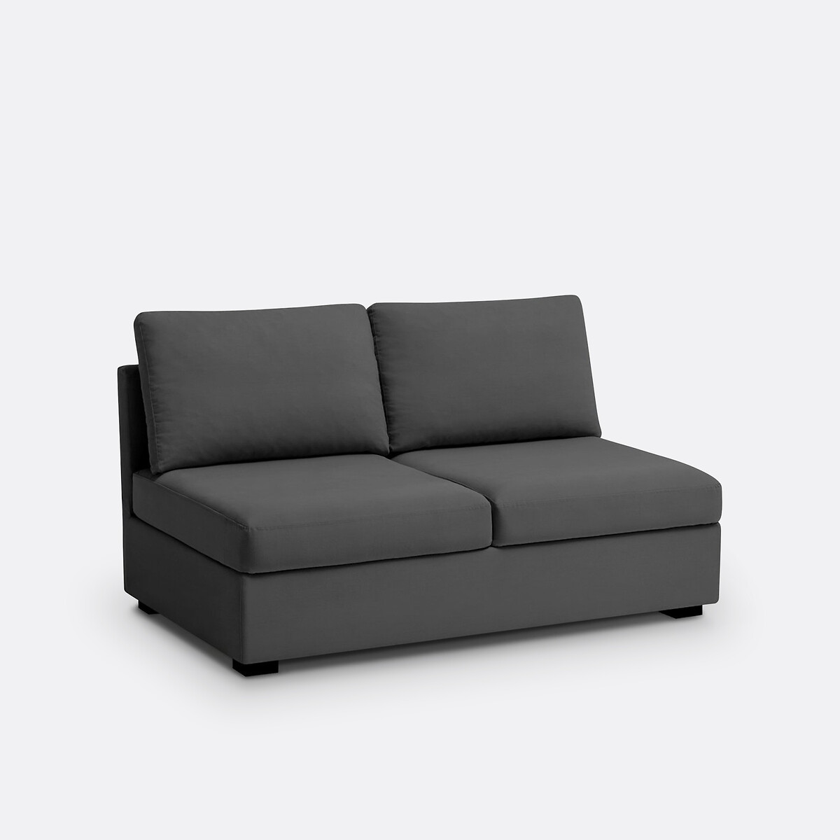 SO'HOME<br>Sofá conversível Bultex, 2 lugares, algodão, Robin