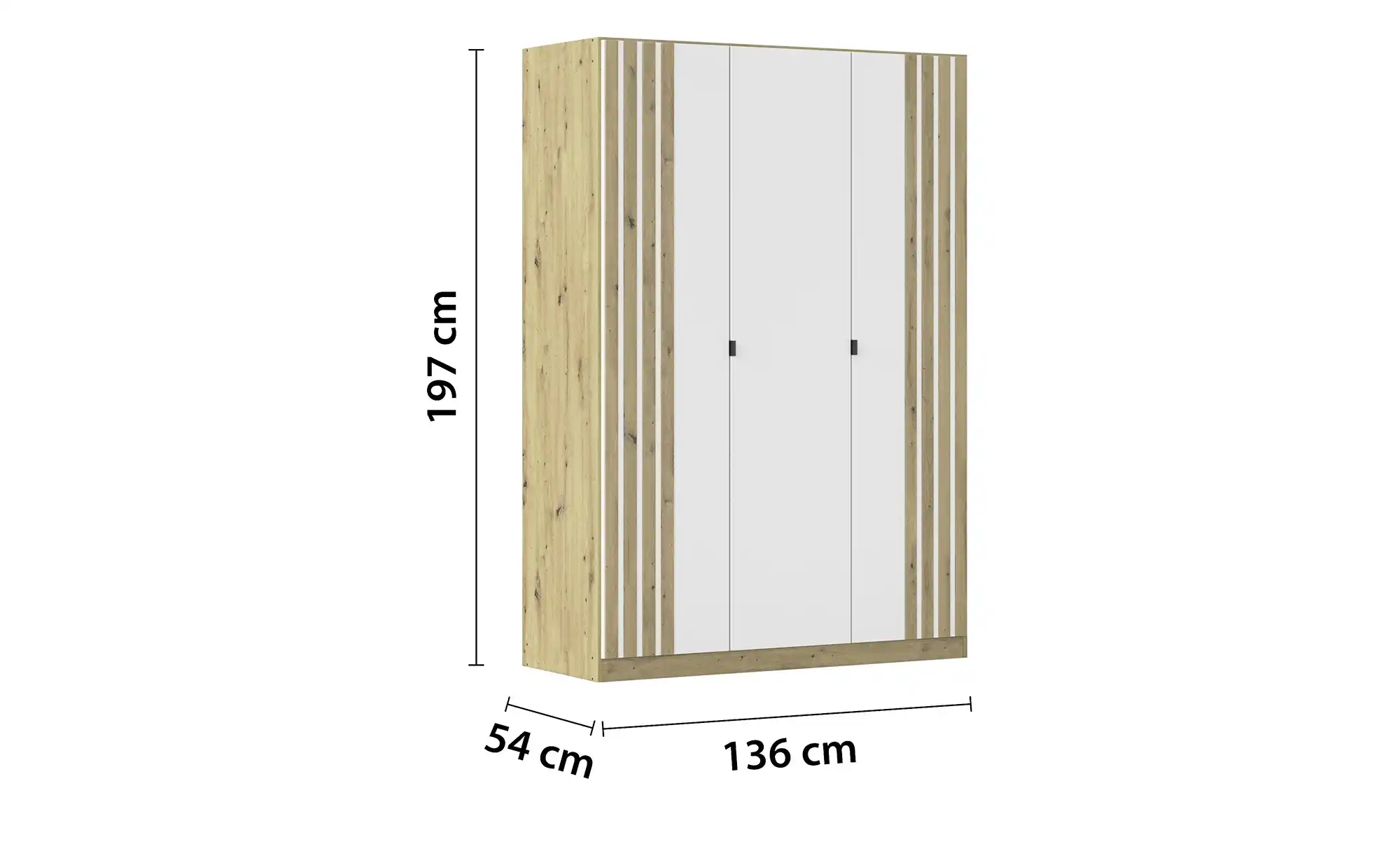 Drehtürenschrank Piove