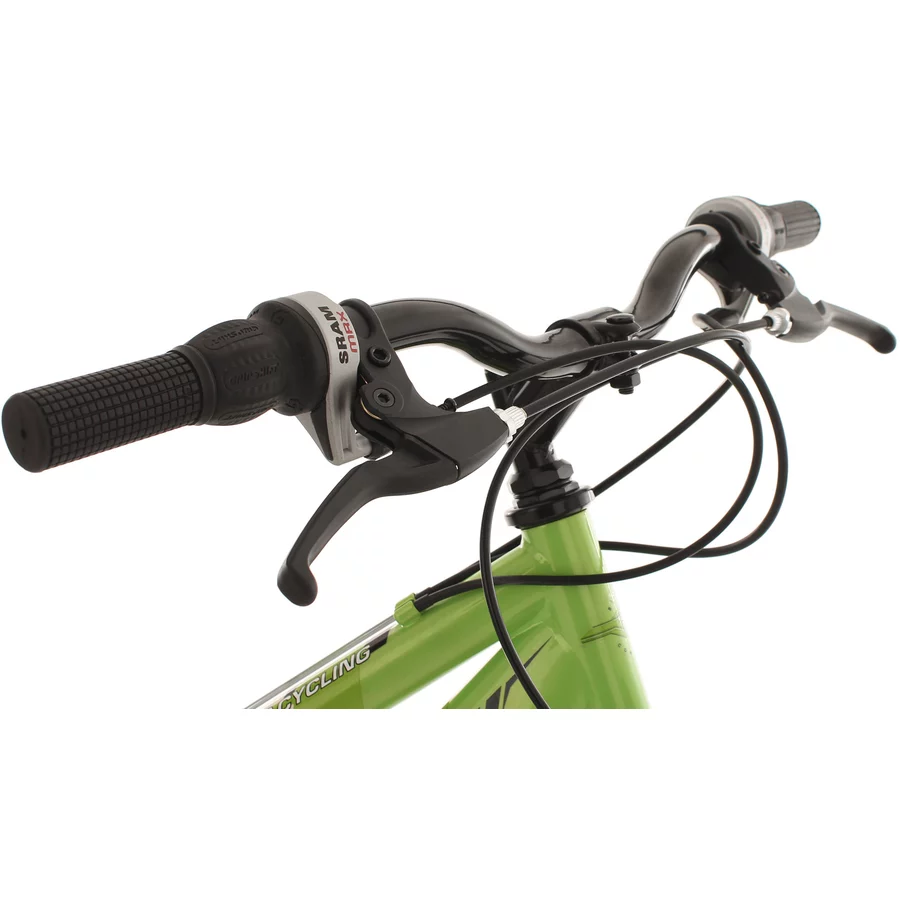 KS Cycling Kinderfahrrad 24'' Zodiac RH 38 cm weiß-grün
