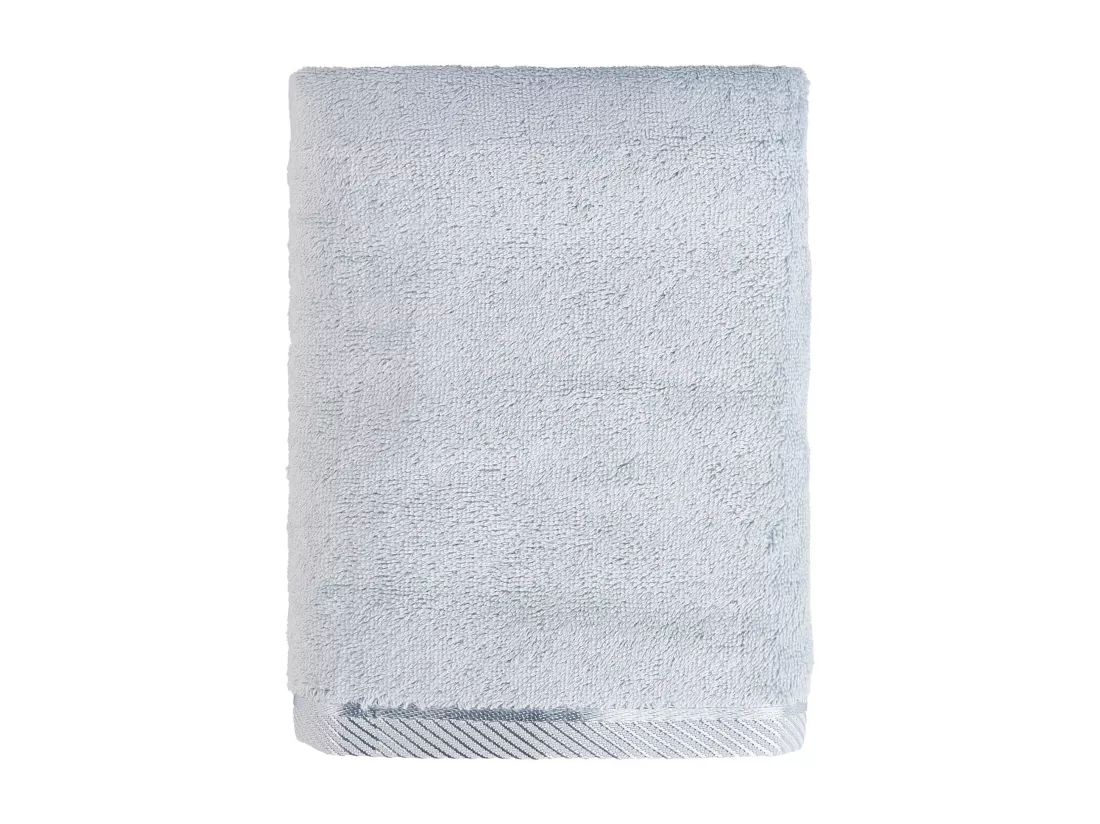 Serviette de Bain en Bambou Bleu Clair 50x90 cm