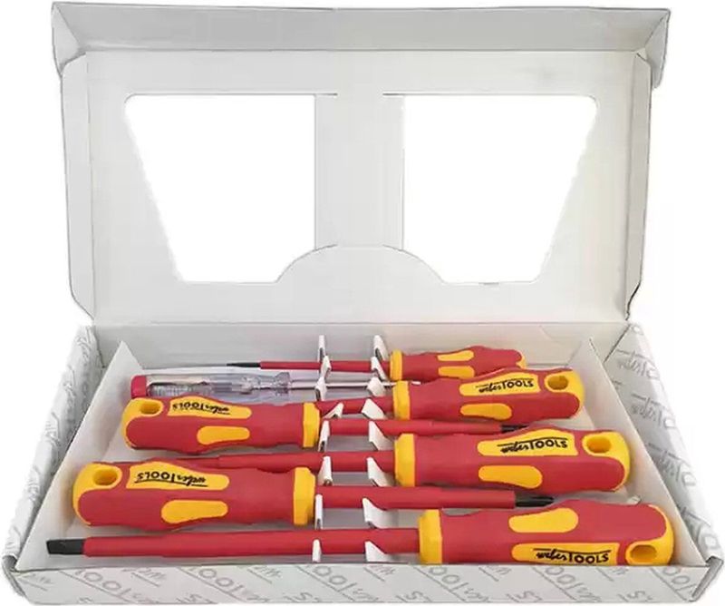 Weber Tools - Geïsoleerde Schroevendraaier Set - Inclusief Philips en Sleuf - 1000V