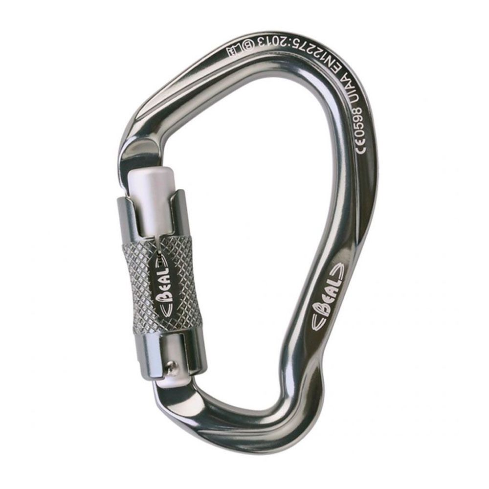 Beal BE LINK BI MATIC - Mousqueton anthracite