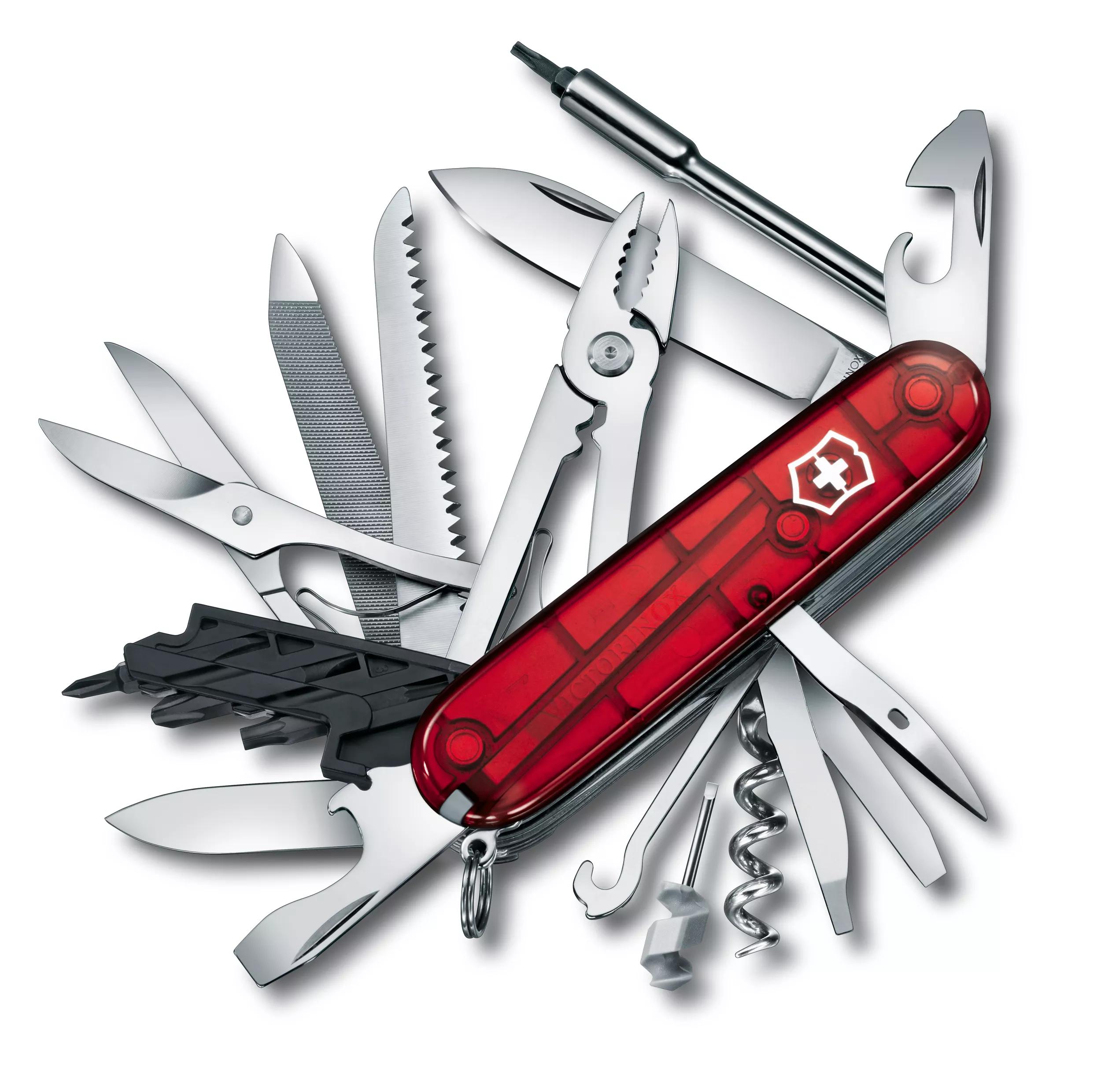 Cyber Tool L-rot transparent