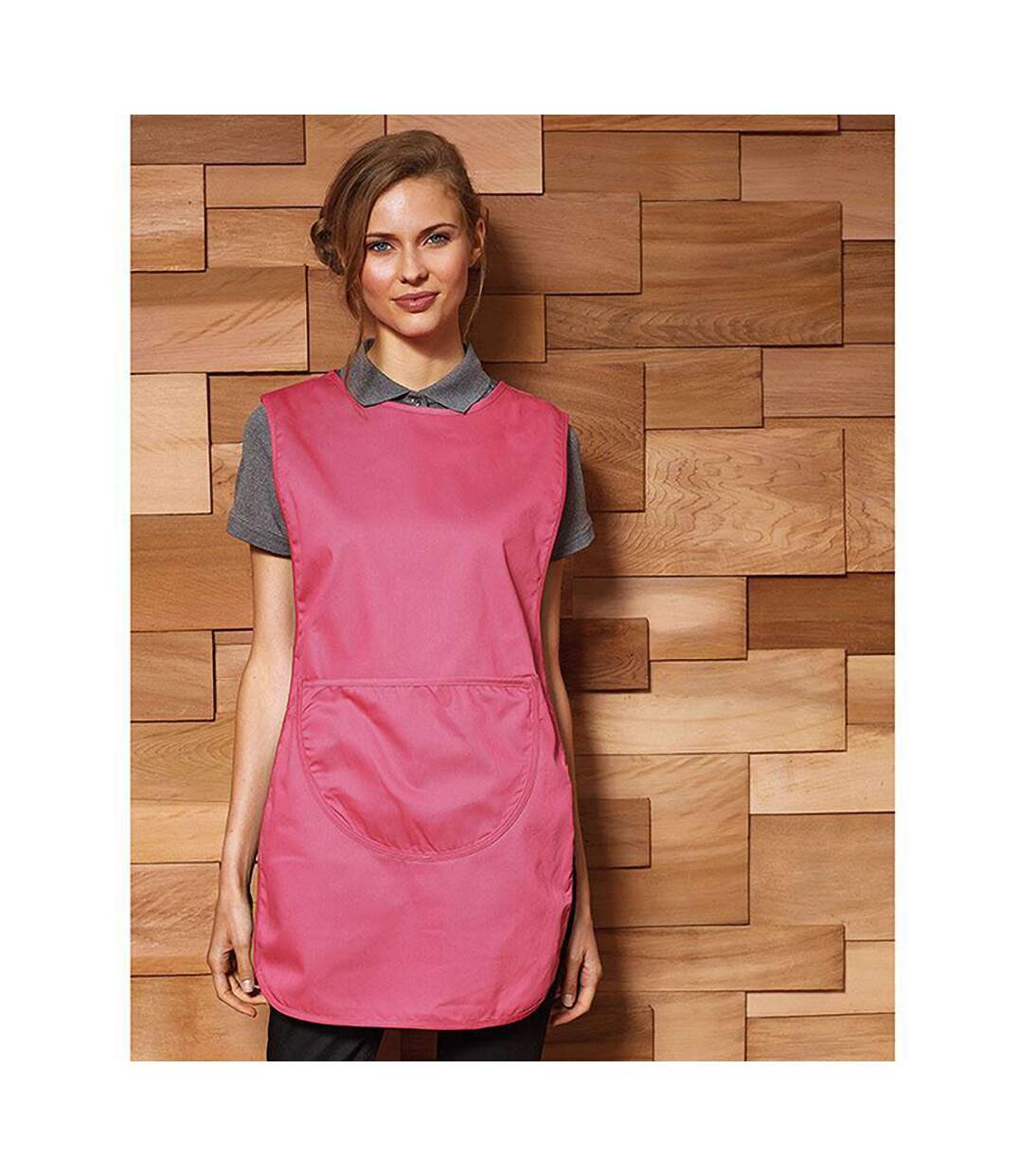 Premier - Tablier avec poche - Femme (Fuchsia) (XL) - UTRW1078