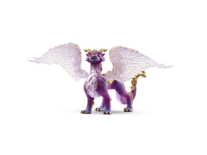 Schleich Spielzeugfigur bayala Nachthimmeldrache Fabelwesen mit beweglichen Flügeln