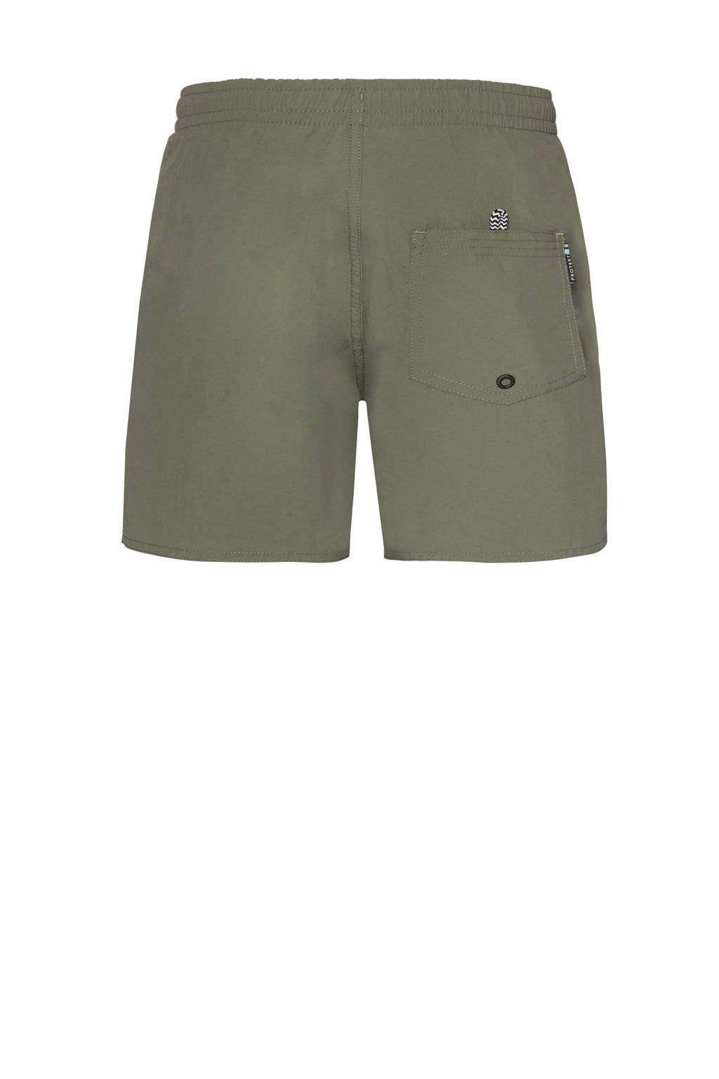 zwemshort CULTURE JR donkergroen