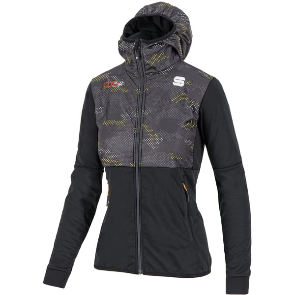 Veste ski de fond SPORTFUL DORO RYTHMO JKT BLACK/DARK GRAY/YELLOW