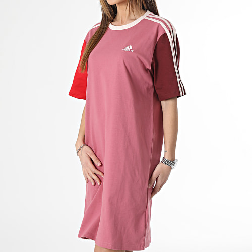 Robe Tee Shirt Femme IC1461 Rose