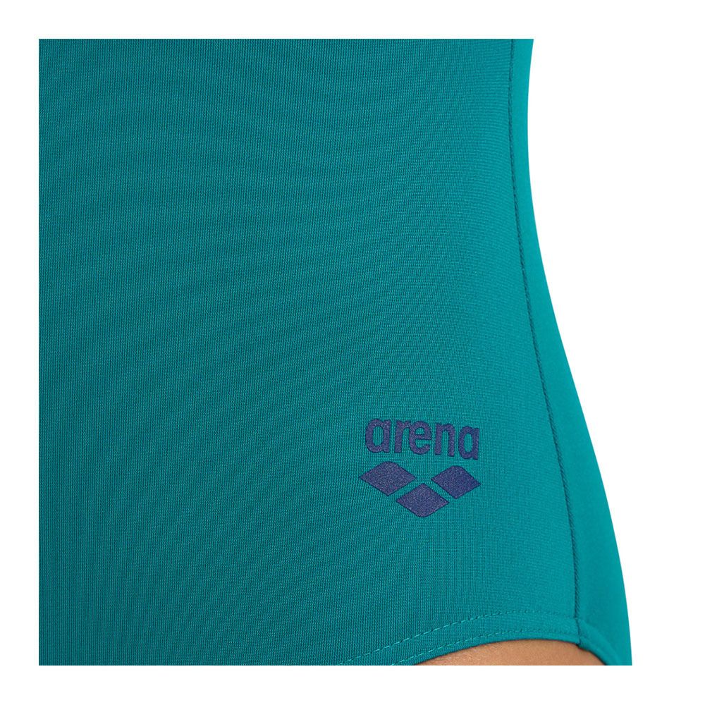 Arena KIKKO PRO V BACK - Maillot de bain 1 pièce Femme green lake/navy
