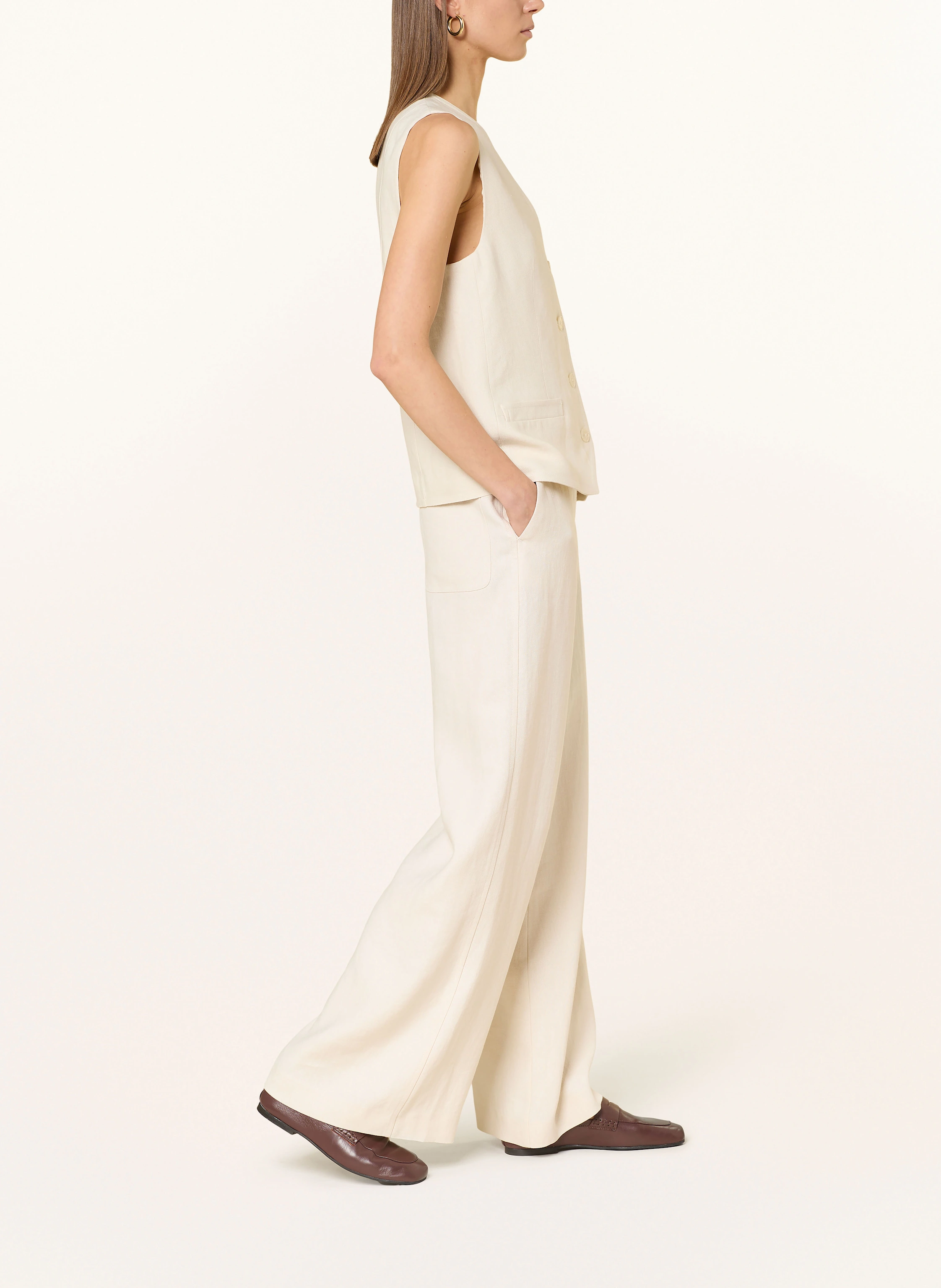 Marc O'Polo Marlenehose mit Leinen