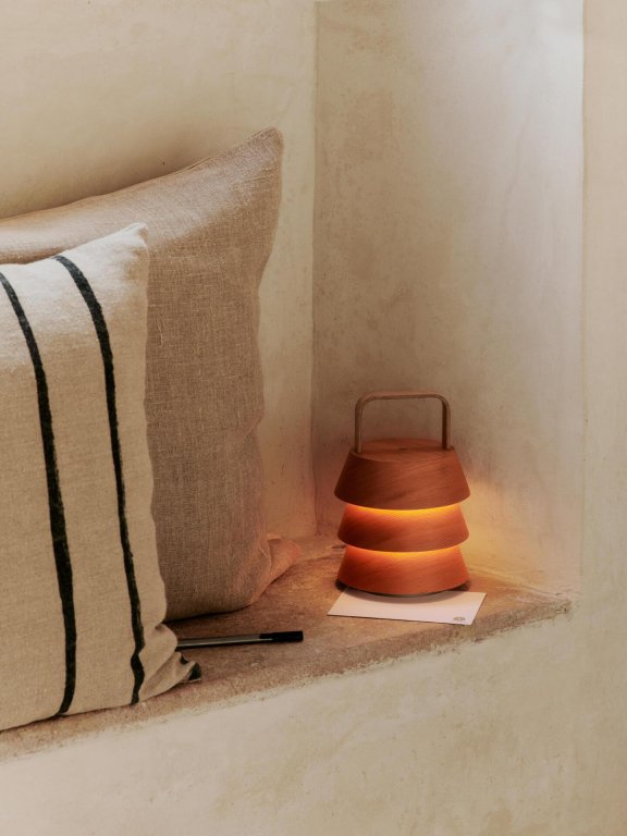 Ferm Living Oleo kussen 50x50 Natural/Black