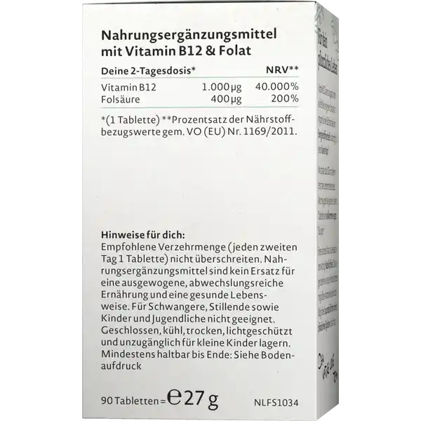 Vitamin B12 Tabletten