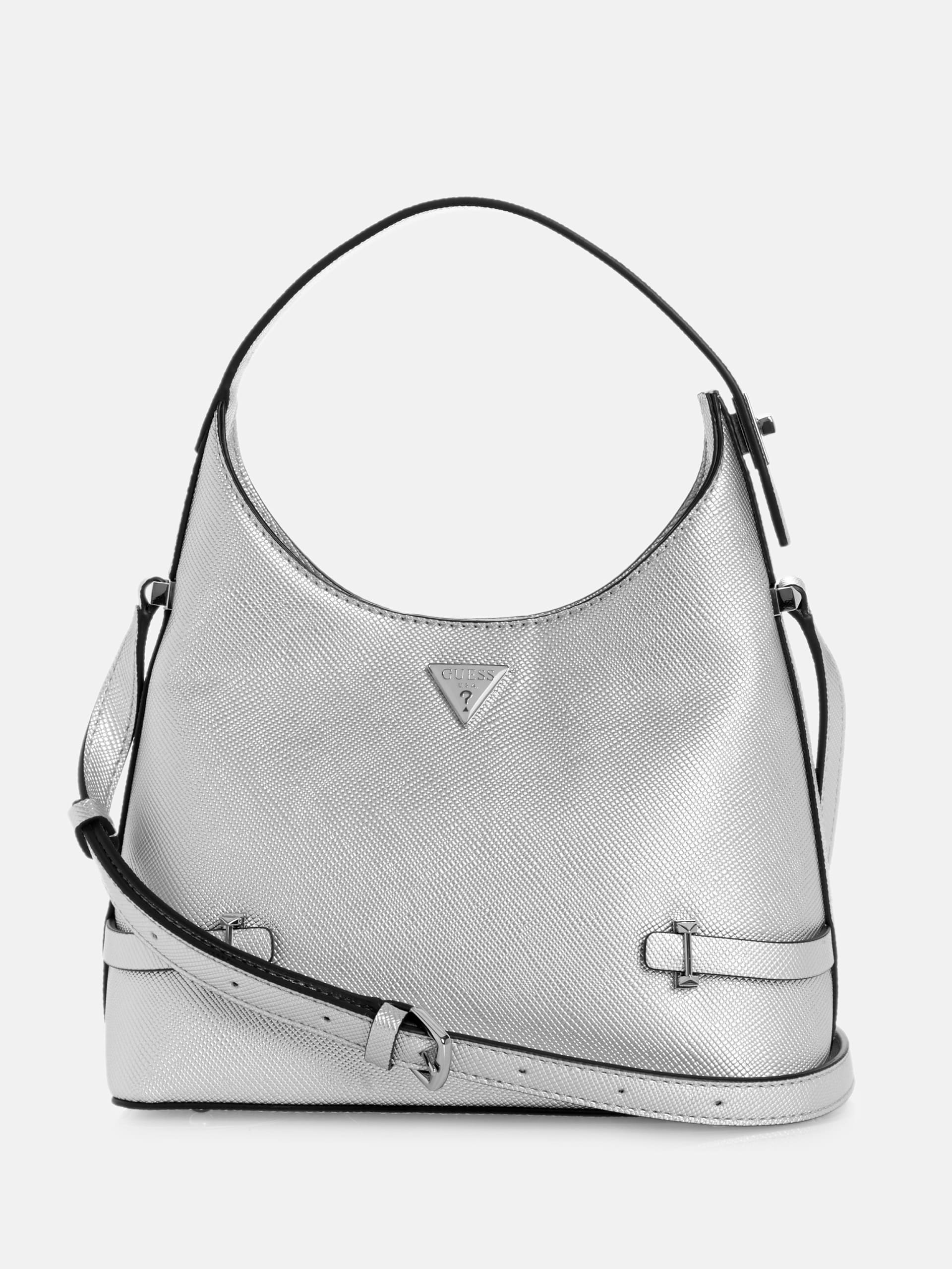 Rosalba Bolsa Pequena Hobo Metálica