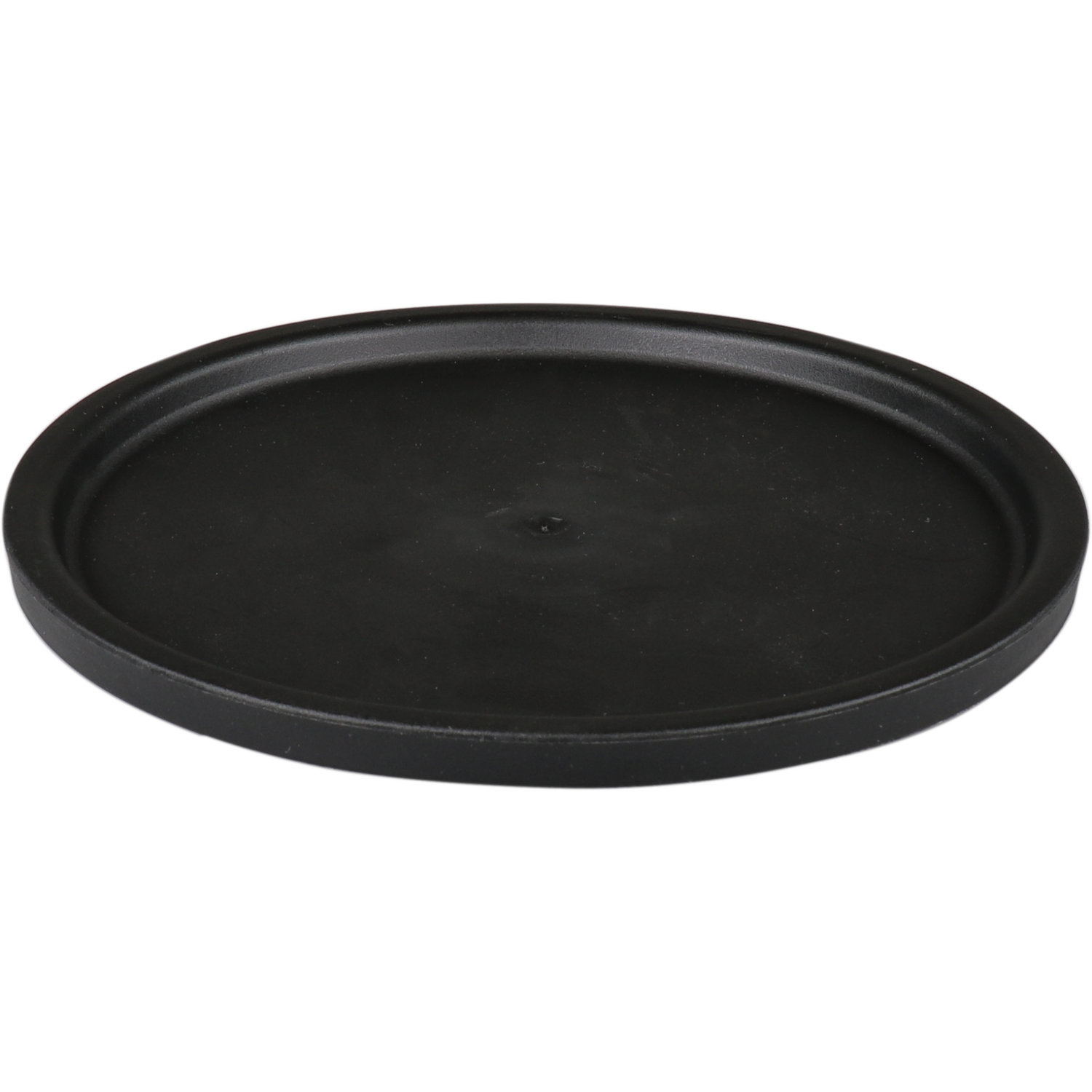 Ornamin Deksel, TPE, rond, reusable, onbreekbaar, Ø170mm, zwart