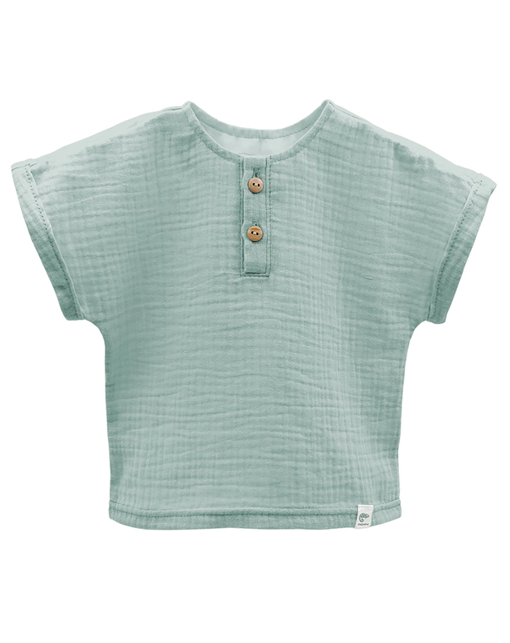 T-Shirt KNÖPFCHEN in meeresgrün