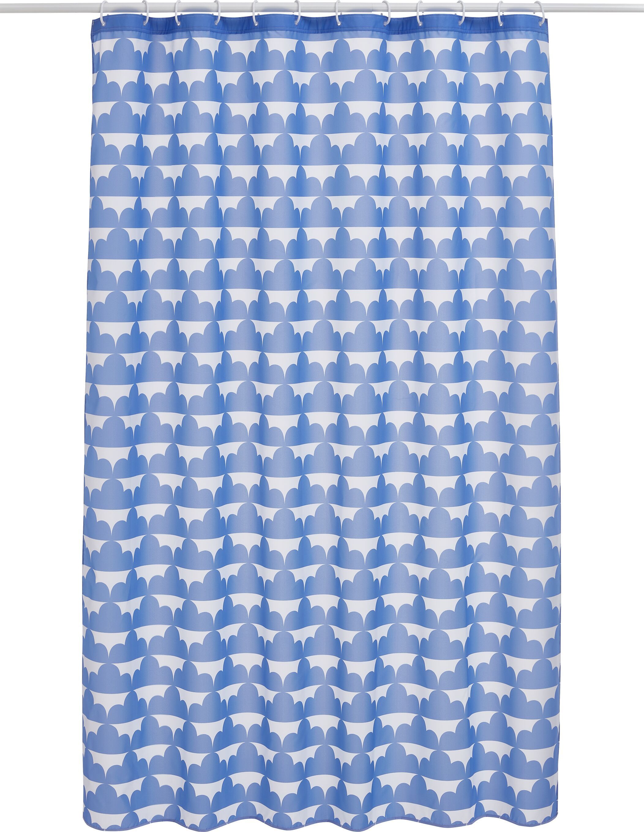 SE-CIAO Duschvorhang 180x200,blau - Blau / B: 180.0 cm x H: 200.0 cm