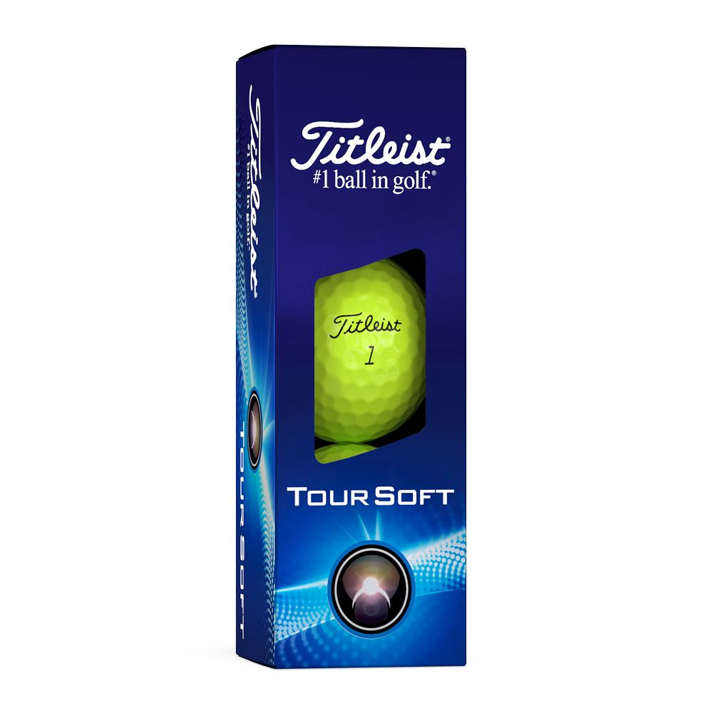 Tour Soft 2024 Golfball Gul