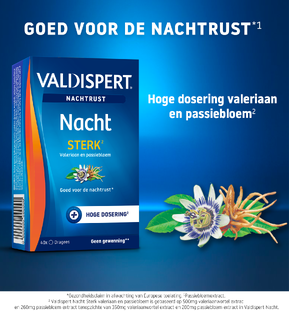 Valdispert Nacht Sterk Tabletten 40TB
