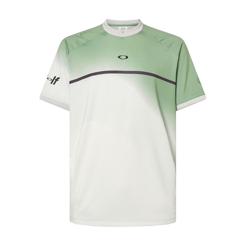 Oakley SAND CAMO - Polo Homme new jade