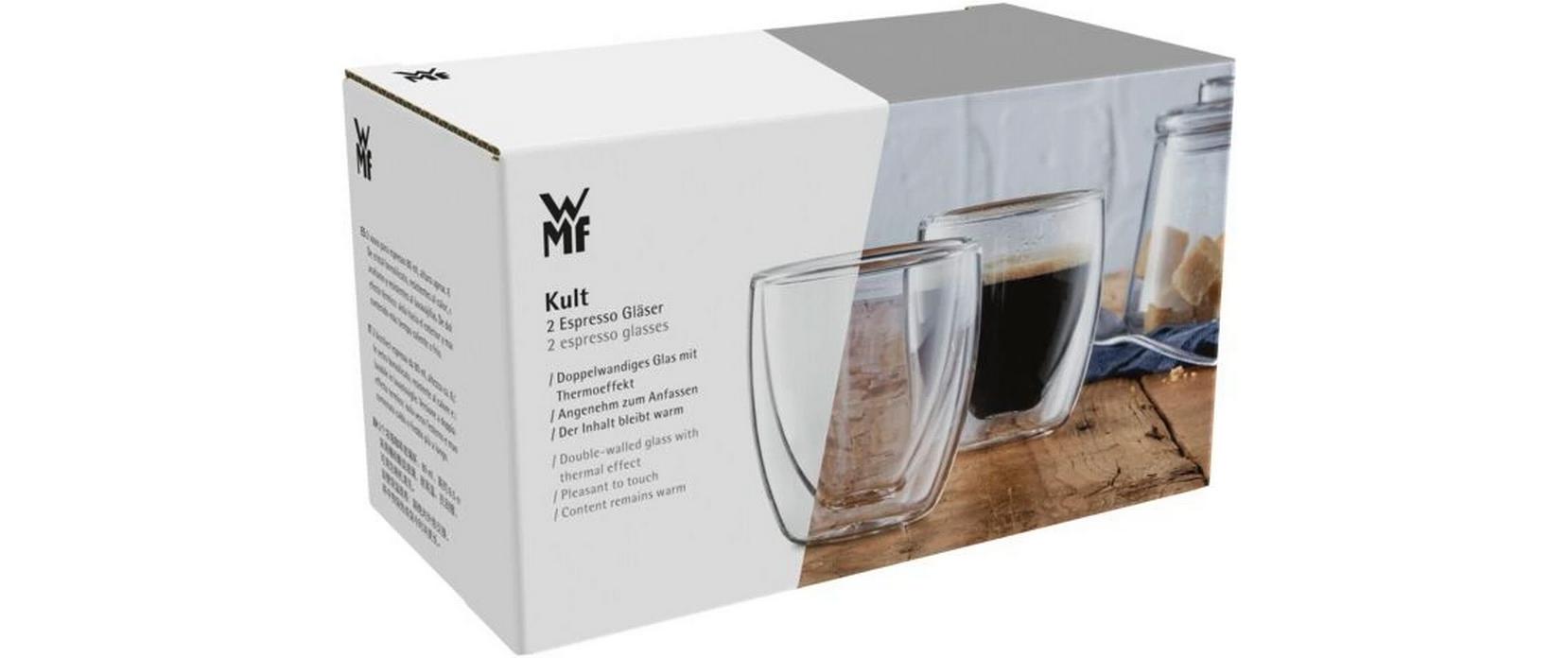 Espressotasse Kult 200 ml, 2 Stück, TransparentThermogläser-Set