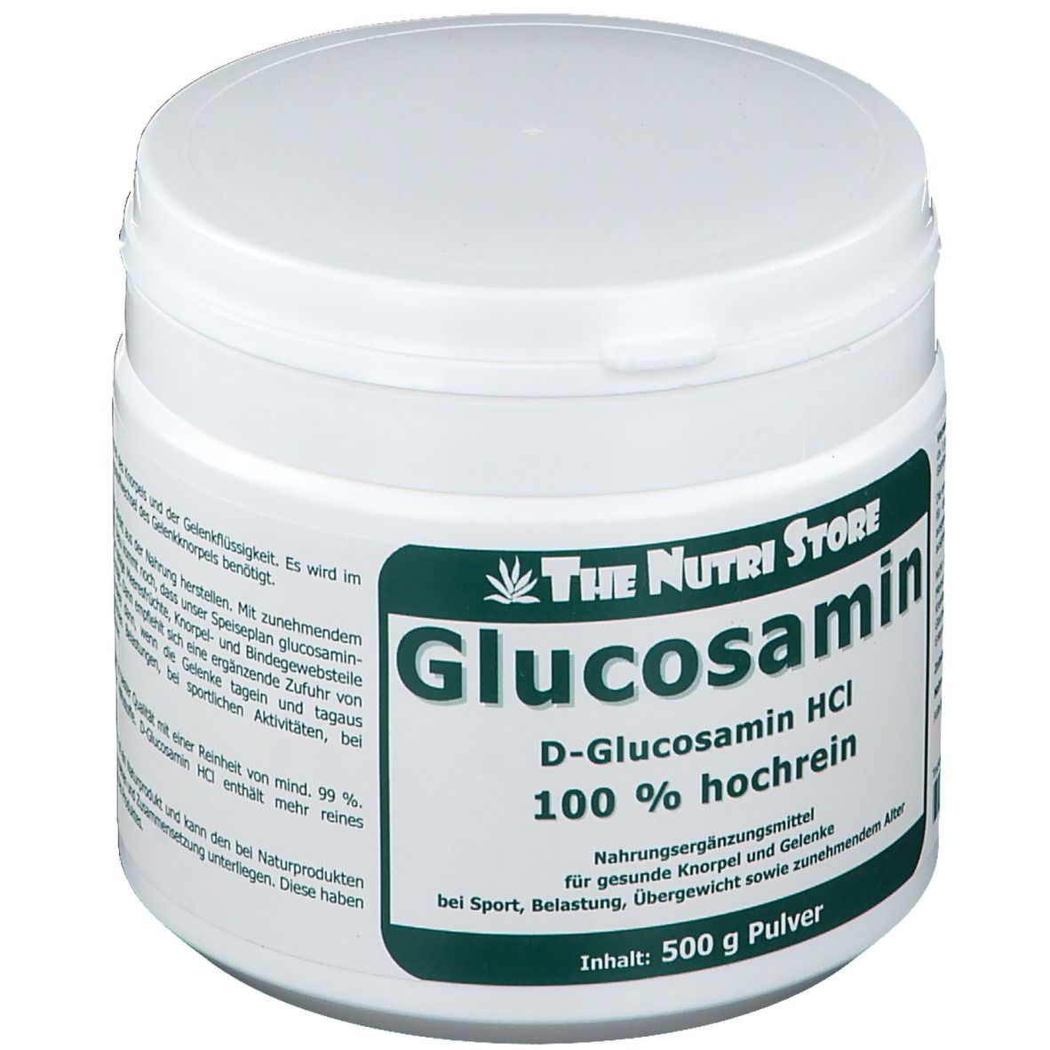 Glucosamin HCl 100 % rein