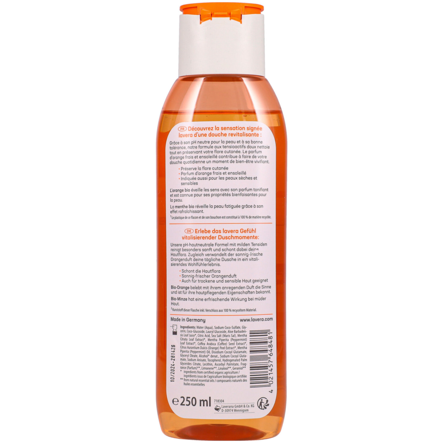 Lavera Pflegedusche Vitalisierend 250ml
