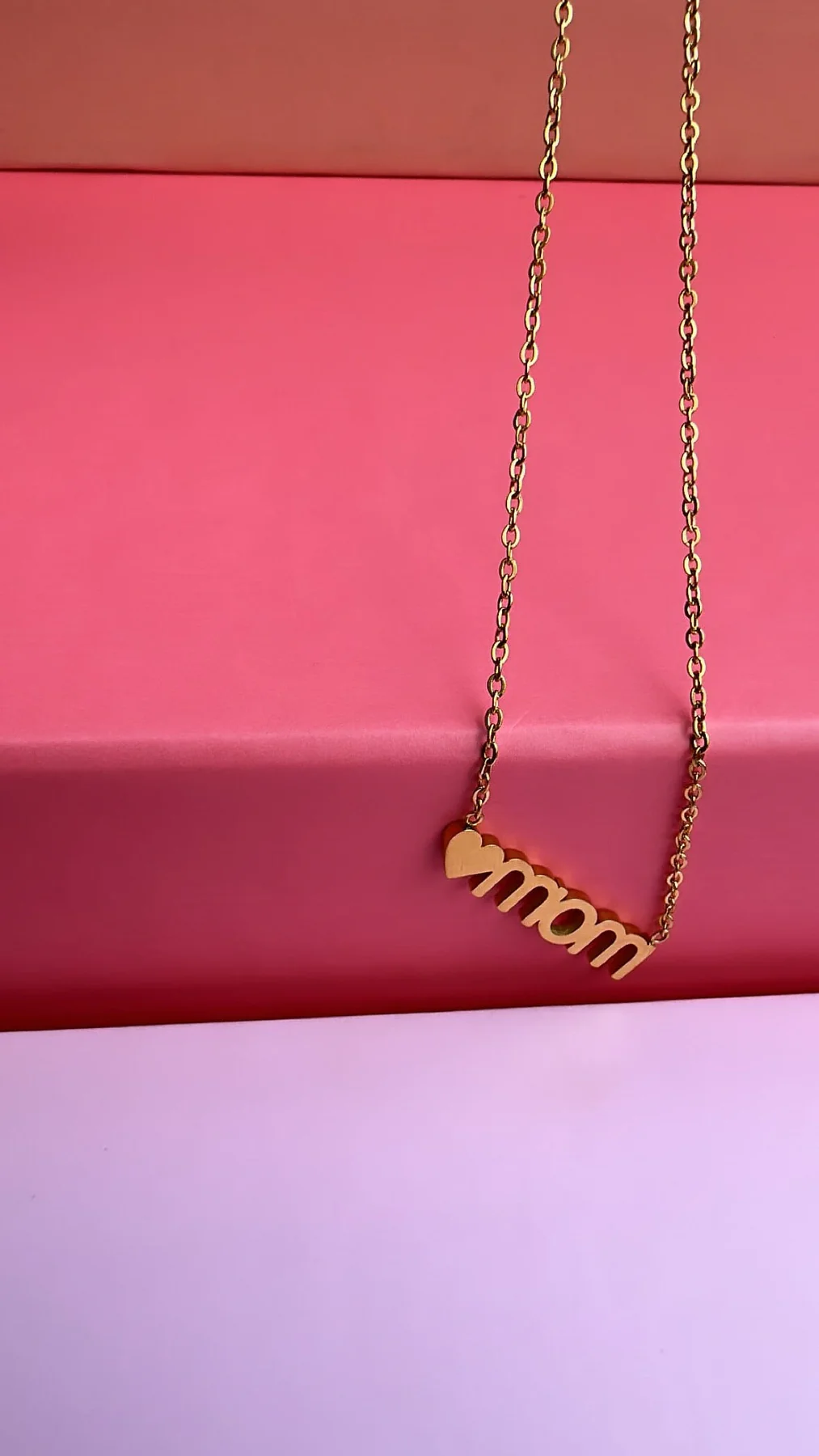 Mellow Moon Love Mom Necklace