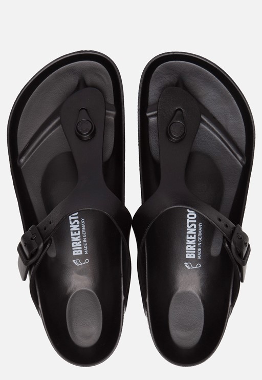 Birkenstock Gizeh Slippers zwart EVA
