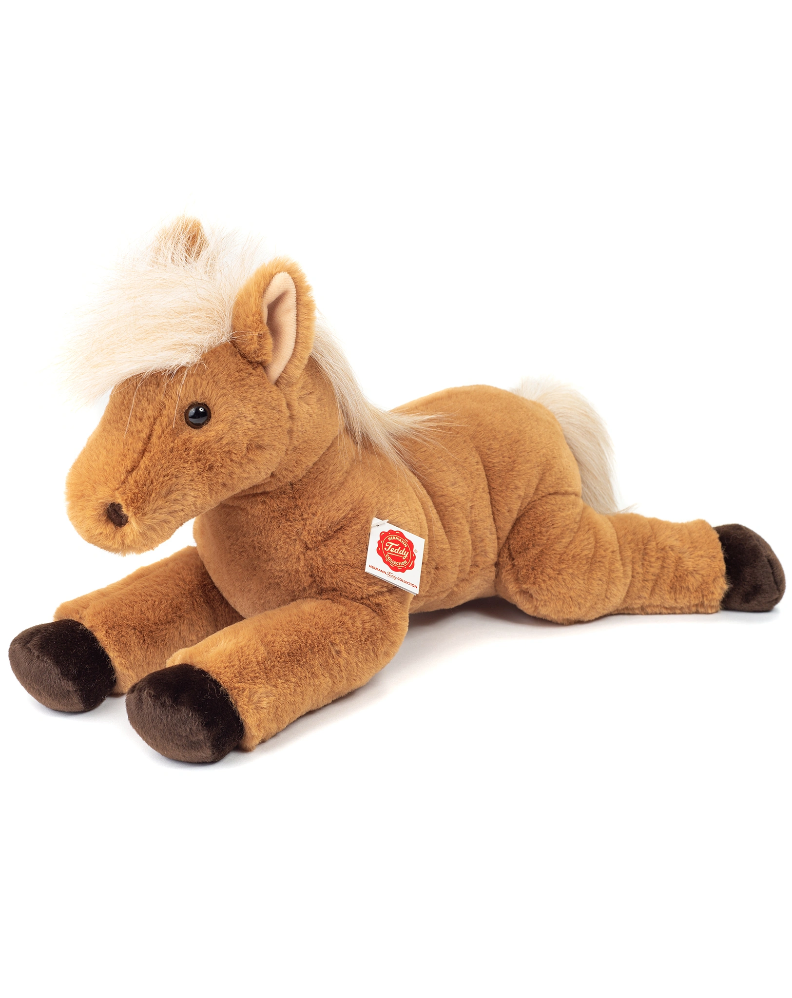 Kuscheltier PFERD liegend (48cm) in braun