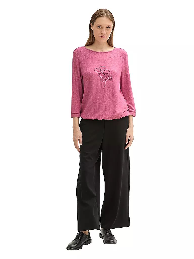 TOM TAILOR Langarmshirt pink