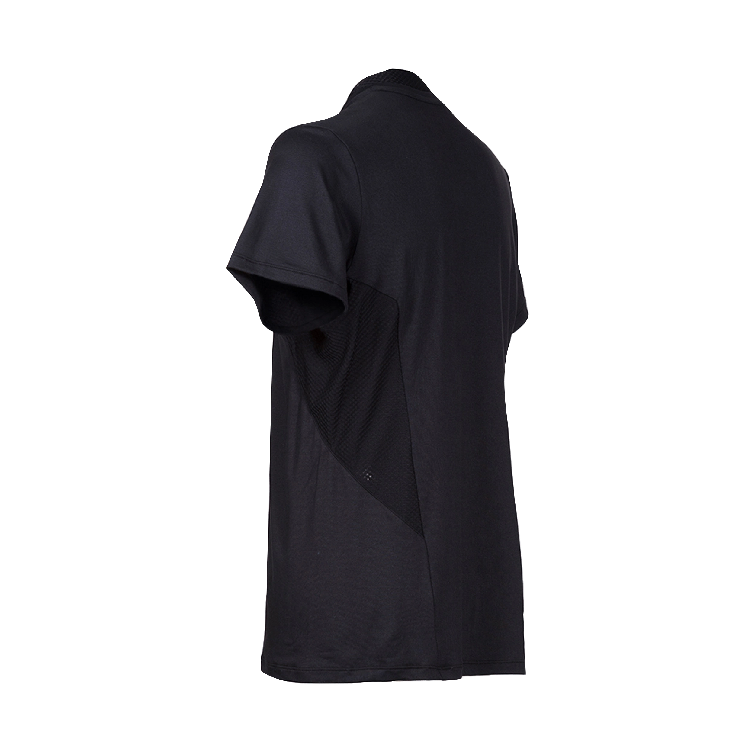 Fløyen Half Zip SS Black / Solid Charcoal