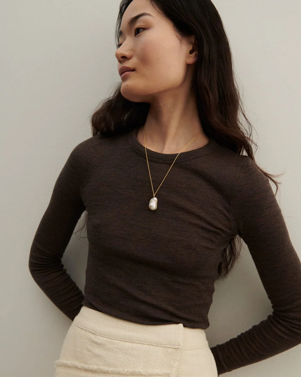 Sorelle Jewellery Barok Necklace forgyldt