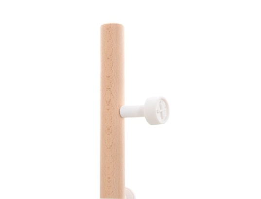 VIDAXL - Porte manteau Porte-manteau blanc 177 cm fer enduit de poudre
