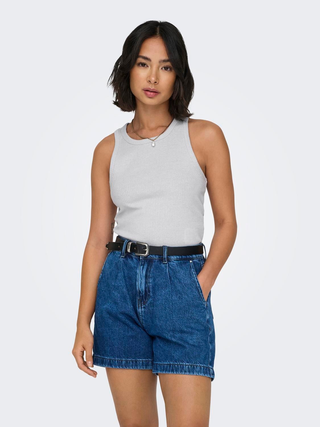 ONLIDOL Top Bright White