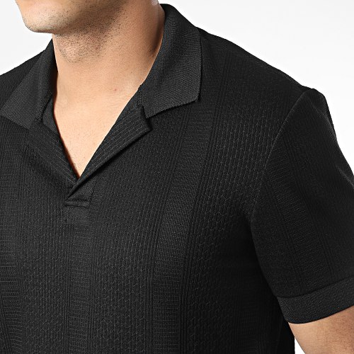 Polo Manches Courtes UY798 Noir