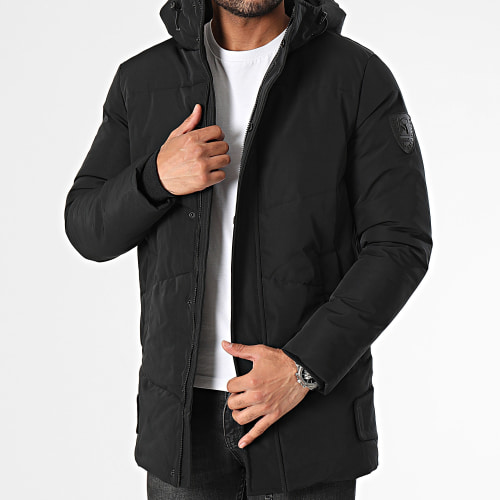 Parka Capuche October Noir