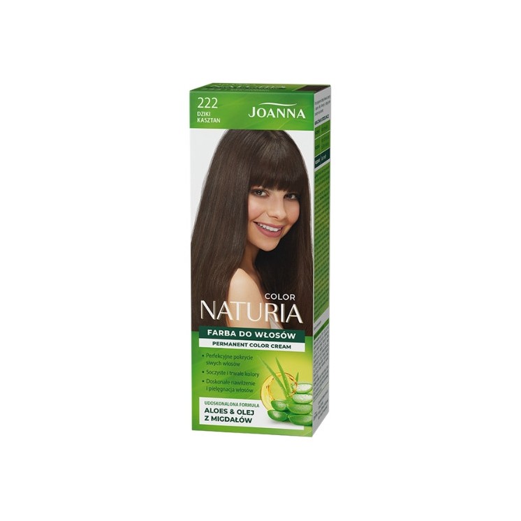 Joanna Naturia Colour Haarverf /222/ Wilde kastanje