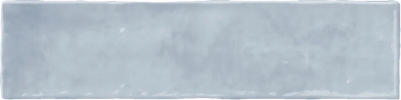 Jabo Moos wandtegel blauw handvorm 6.5x26 glans