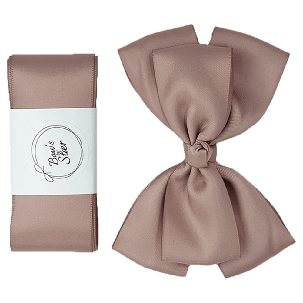 Dåbsbånd m. Sløjfe Antique Rose