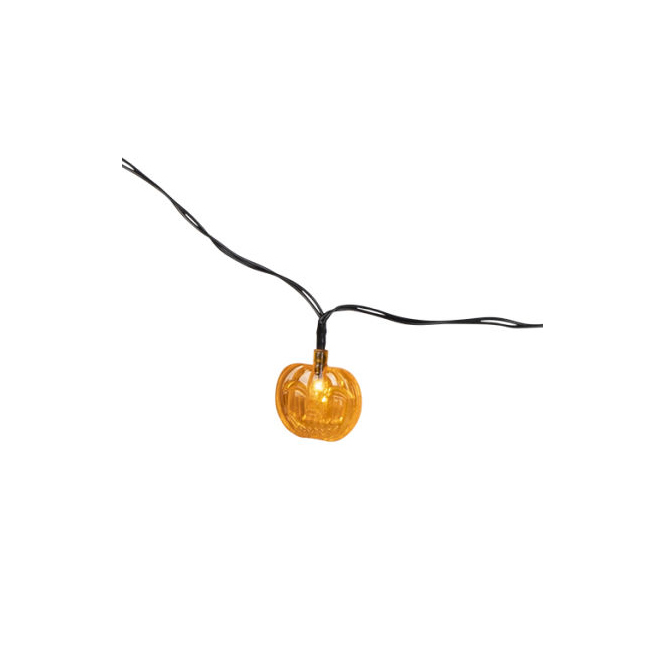 10er LED-Lichterkette - Kürbisse - ca. 120 cm
