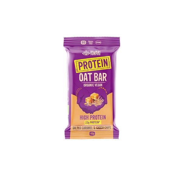 Barra Proteica Aveia Caramelo Pedaços Chocolate Bio Sg 40G